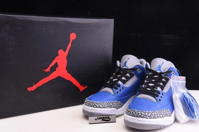 1st Kicks Shoes Jordan AllSeason Royal' Air Retro - 3 CT8532 'Varsity 961 1205